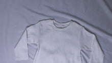 Load and play video in Gallery viewer, Long Sleeve Shorts White Every Day Romper