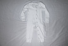 Load image into Gallery viewer, White Everyday Button Up Romper
